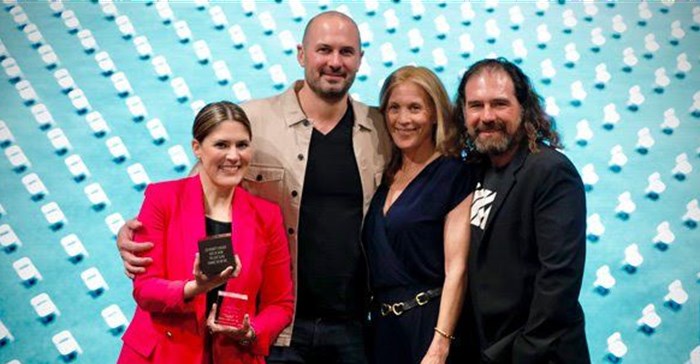 Supplied. Leo Burnett Chicago dominated the ADC Awards and ceremony, winning Black Cube and Agency of the Year