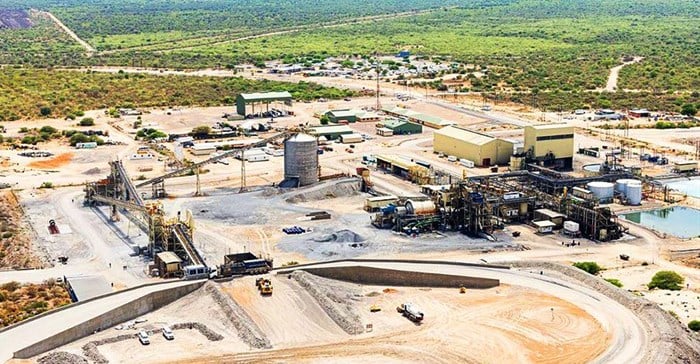 Source: Supplied. Botswana's Khoemacau copper mine.