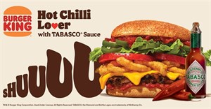 Why settle for a chilli burger when you can have a chilli burger with a Shuuu moment