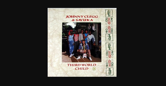The cover art of Johnny Clegg and Savuka's Third World Child
