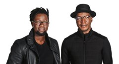 Left to right: Joey Khuvutlu and Tseliso Rangaka, managing director and chief creative officer of the FCB and Hellocomputer Group respectively
