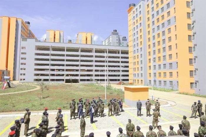 At least 57 of the government’s affordable housing units completed so far have been allocated to the KDF soldiers. Courtesy/Kenya Yearbook Editorial Board