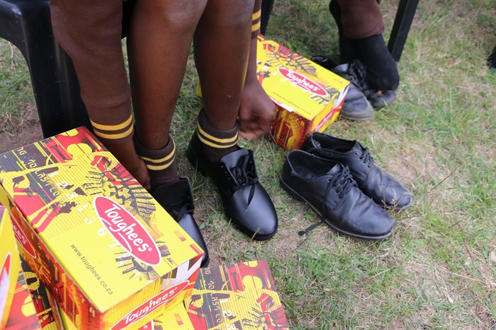 Close to 3,000 pairs of Bata Toughees for learners affected by KZN floods