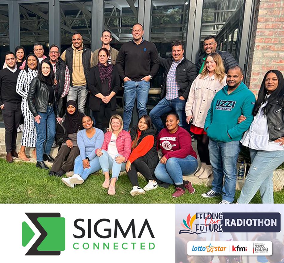 Sigma Connected helps KFM and LottoStar make history with R35,000 charity donation