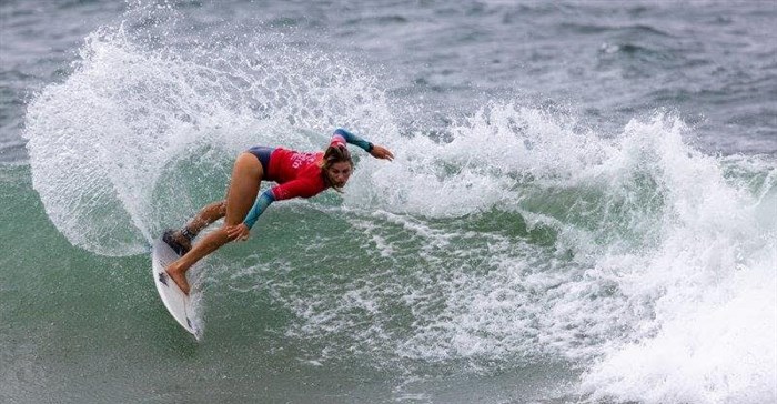 Image by WSL/Tostee: Defending Ballito Pro Women's winner, Zoe Steyn from East London loves to compete in Ballito and will be one of the local standouts.