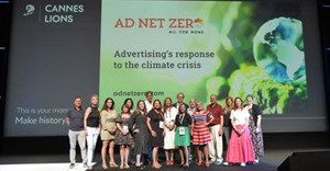 Supplied. Advertising agencies and groups, advertisers and media and trade bodies have come together at Cannes to apply and plan the rollout of Net Zero