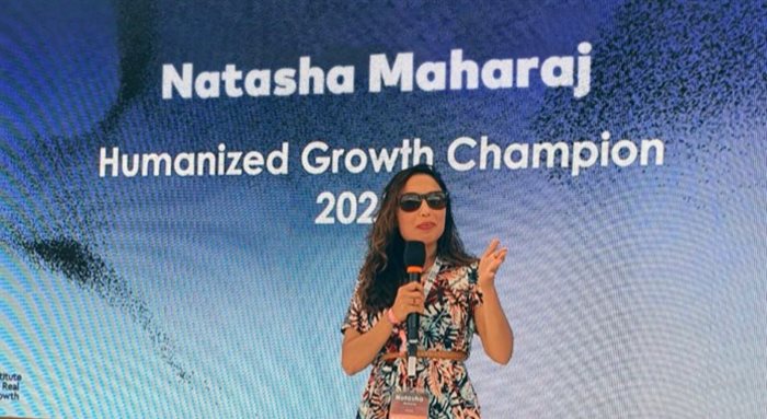 Natasha Maharaj, Distell SA Marketing Director and runner-up CMO at the 2022 IRG100 Leadership Program