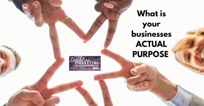 #LunchtimeMarketing: Does your business actually have a shared purpose?