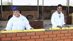 Corobrik accredited as trade school for bricklayers