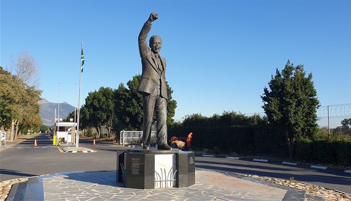 Image supplied: The Madiba Long Walk to Freedom statue