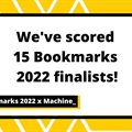 Machine_ notches up 15 finalist spots at this year's Bookmark Awards