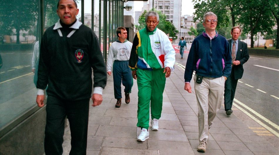 Walking in Madiba's footsteps in Houghton for Mandela Day