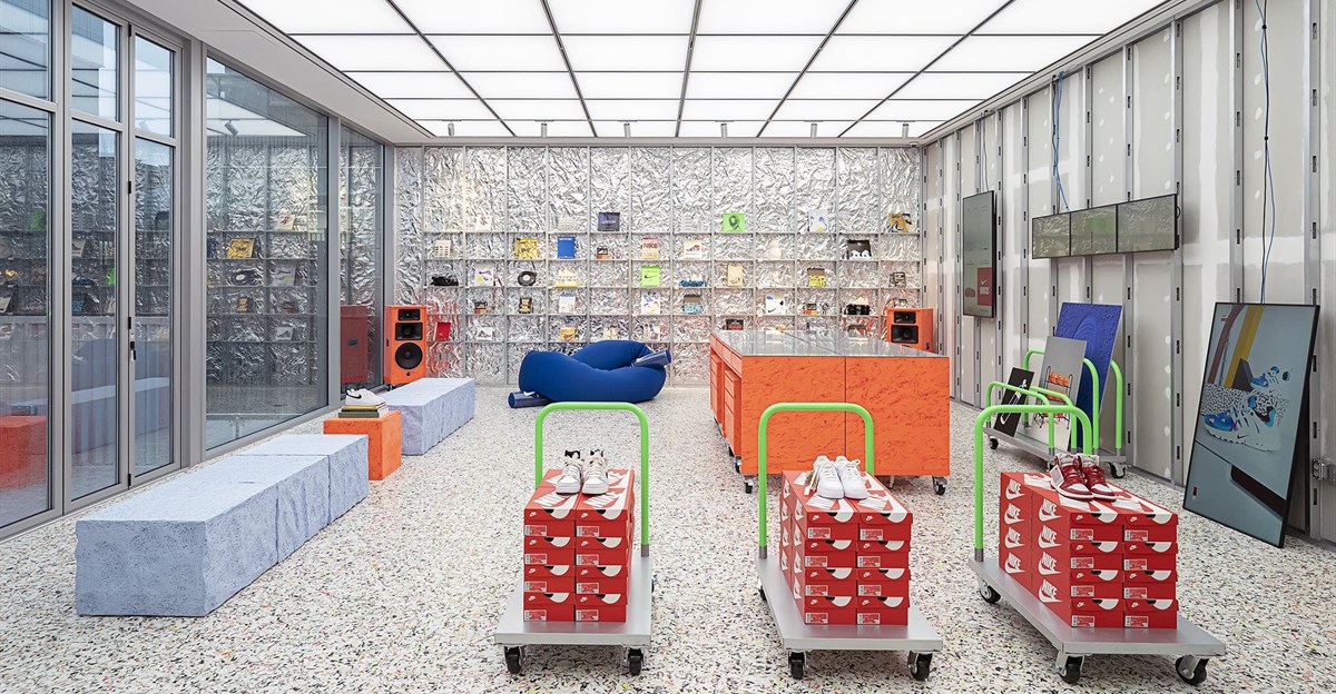 Nike's new retail concept has gender-agnostic zones and a content