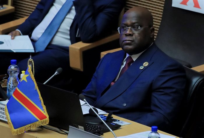 President of the Democratic Republic of Congo Felix Tshisekedi. 2022. Reuters/Tiksa Negeri