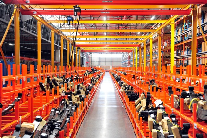 Inside the new parts centre | image supplied