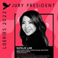 Image supplied. Natalie Lam, one of five global brand communications industry experts announced as the jury presidents for this year’s Loeries Creative Week