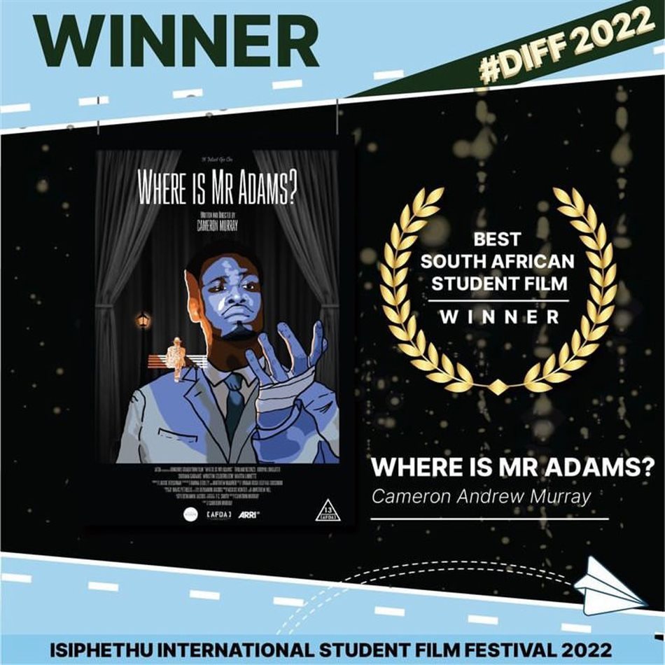Afda student film wins at Durban International Film Festival