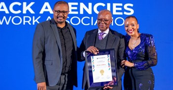Image supplied. Peter Vundla, one of the indsutry pioneers who was honoured with a Lifetime Achiever Award at the recent BANA launch