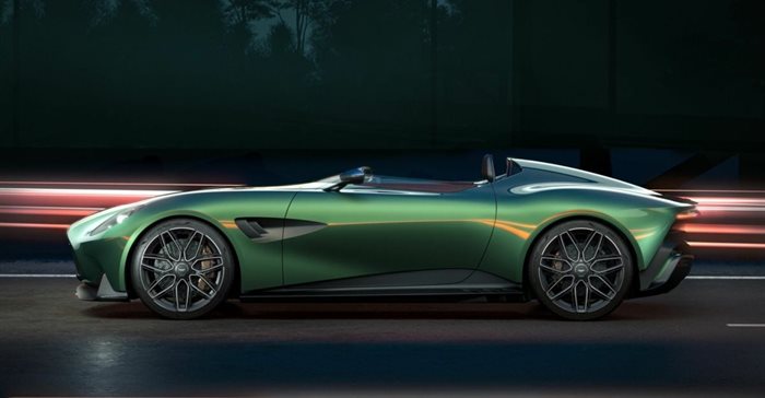 Open-top Aston Martin DBR22 unveiled