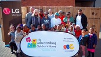 LG shows it cares and donates fridges to the Johannesburg Children's Home