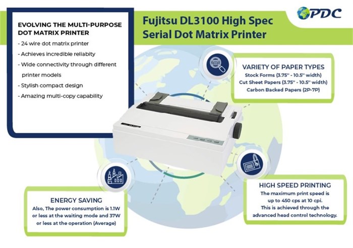 PDC offers a range of Printronix Line and Serial Impact Dot-Matrix Printers