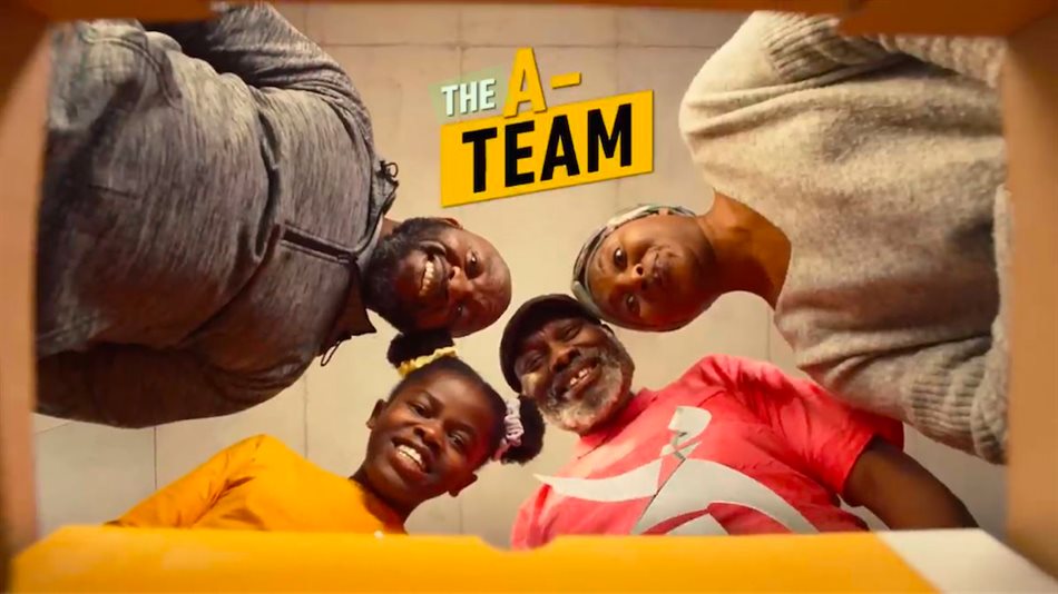 Debonairs Pizza challenges you to call up your A-Team with the new Large Cram-Decker campaign