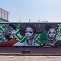 Image supplied: Platoon has revealed a mural in honour of South African vocal stars