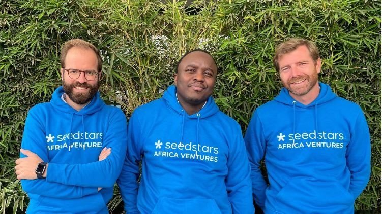 Seedstars Africa Ventures general partners Tamim El Zein (left), Bruce Nsereko-Lule (centre), and Maxime Bouan (right) | image supplied