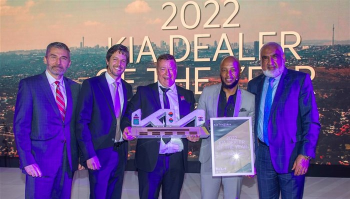 Kia Edenvale takes top honours in the 2022 Kia Dealer of the Year Awards