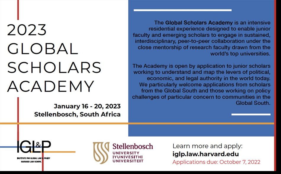 2023 Global Scholars Academy offers collaboration between global academia