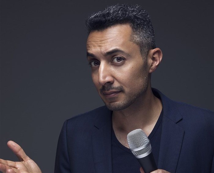 Image supplied: South African comedian Riaad Moosa