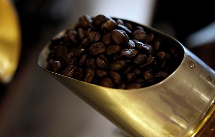 Coffee beans are pictured at a Nairobi Java House outlet in Nairobi, File. REUTERS/Njeri Mwangi