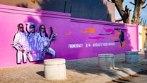 Adidas x Thebe Magugu Finding Beauty through wall murals