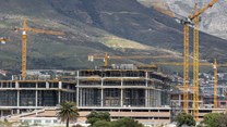 Construction of the controversial multi-billion rand development at the River Club in Observatory continues despite legal challenges. This is how it looked on Friday 23 September 2022. Photos: Ashraf Hendricks / GroundUp