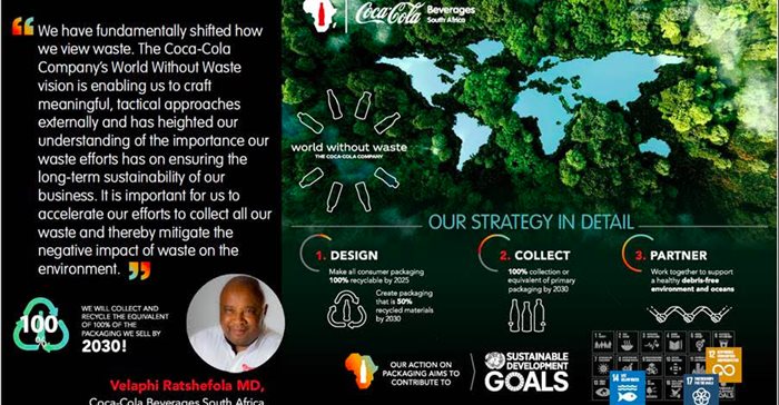 How CCBSA, together with its partners, is playing a role to achieve a world without waste