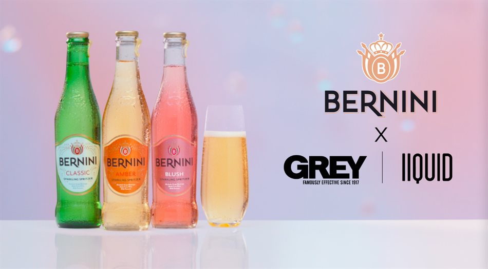Grey and WPP Liquid awarded the fast-growing Bernini brand