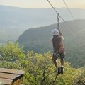 IMage by Nomvelo Masango: Ziplining is part of the adventure in Mpumalanga