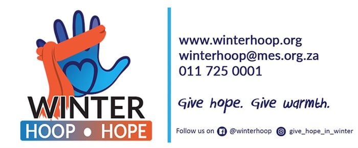 A national charity drive - brings hope and warmth during our cold winter months