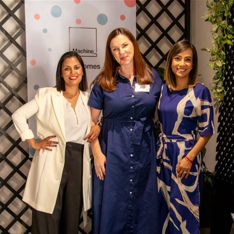 Razia Pillay, IAB CEO; Lindsey Rayner, MD at Machine_; and Asha Patel, IAB SA Connected Womxn lead and Google sub-Saharan Africa head B2B Marketing and CMM, South Africa
