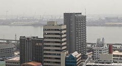 Source: Reuters. The central business district in Nigeria's commercial capital of Lagos, Nigeria February 10, 2019.