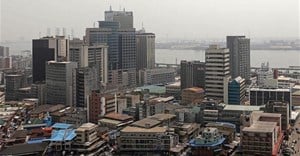 Source: Reuters. The central business district in Nigeria's commercial capital of Lagos, Nigeria February 10, 2019.