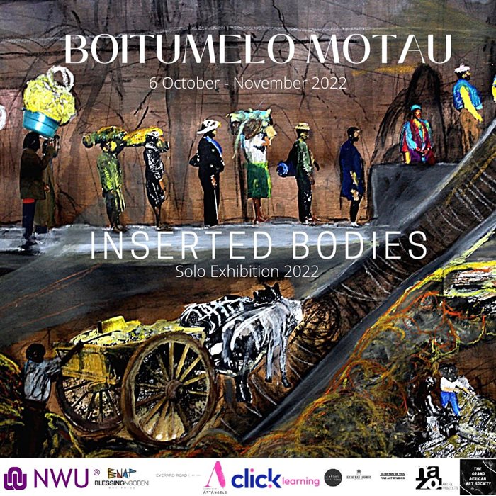 NWU Gallery in collaboration with The Blessing Ngobeni Art Prize presents the exhibition 'Inserted Bodies'