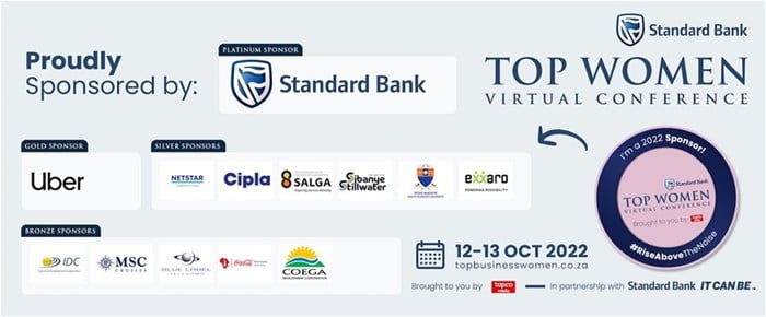Private and public organisations are proud to be part of the Standard Bank Top Women Conference
