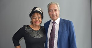 Source: Dambisa Maqoga. Top economist and leader of the Pan-African Investment and Research Services team, Dr Iraj Adedian and chief marketing officer of Proudly SA, Happy MaKhumalo Ngidi