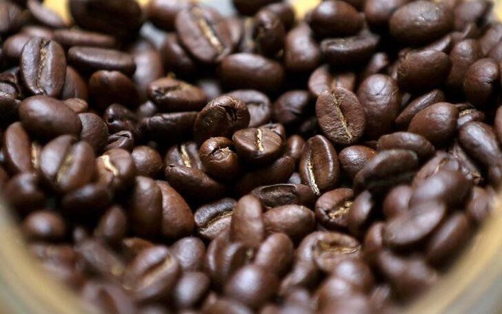 Roasted coffee beans are seen on display in Bogota, Colombia June 5, 2019. REUTERS/Luisa Gonzalez/