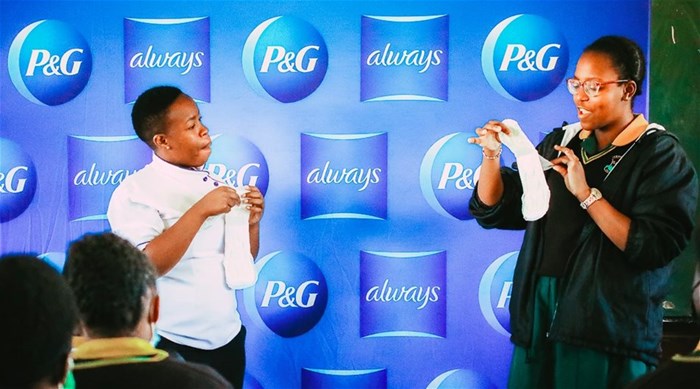 P&G and Global Citizen partner to eradicate period poverty in Africa!
