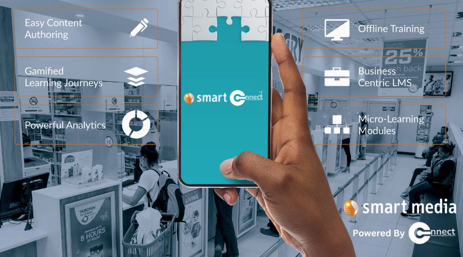 Smart-Cnnect: Customised, gamified e-learning for staff