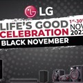 LG Black November SALE - Save up to R8,000 on LG TVs and audio