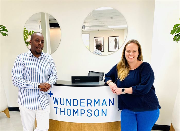 Edwin Mbugua and Nicky Turnbull will lead Wunderman Thompson's SA Business to Business (B2B) task force