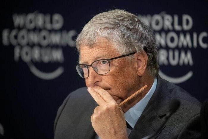 Bill Gates, co-chairman of the Bill & Melinda Gates Foundation at the World Economic Forum 2022. Source: Reuters/Arnd Wiegmann